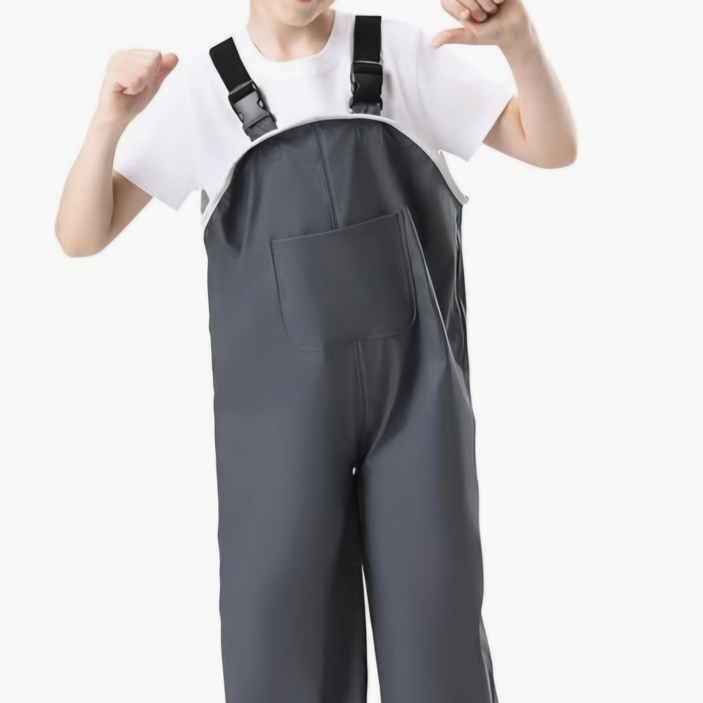 Aliwiner Kids' Dark Gray Splash PANTS